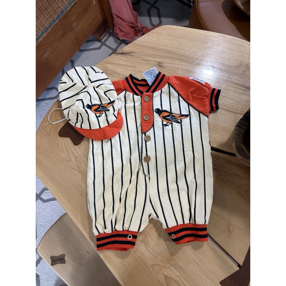 Rookie League Mighty Mac Baltimore Orioles One Piece 3-6M